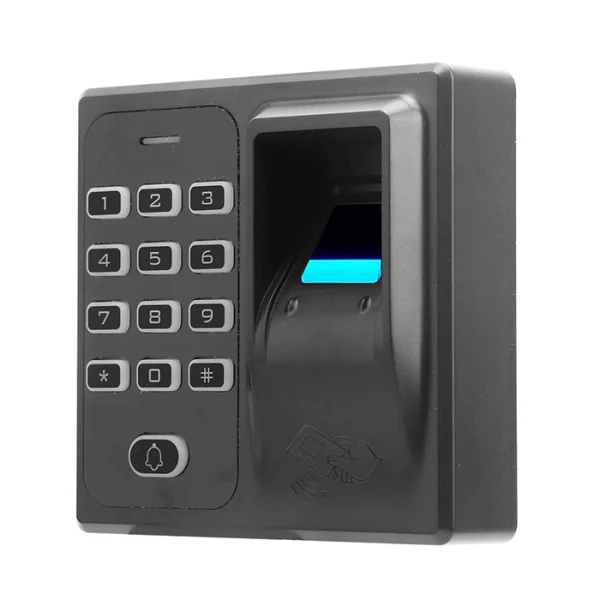 دستگاه کنترل تردد دارای RFID 125KHz و اثر انگشت مدل ZFS12A (اکسس کنترل)
