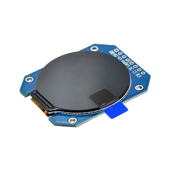 ماژول نمایشگر گرد TFT فول کالر 1.28 اینچ با درایور GC9A01