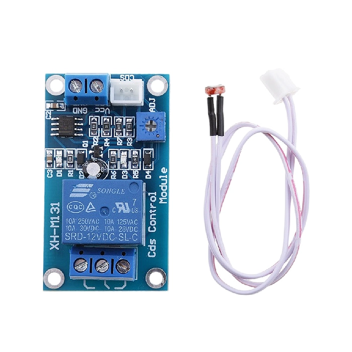 A001506-XH-M131-PHOTORESISTOR-12V-RELAY-MODULE---BROSK-IR ماژول رله فتوسل 12 ولت XH-M131