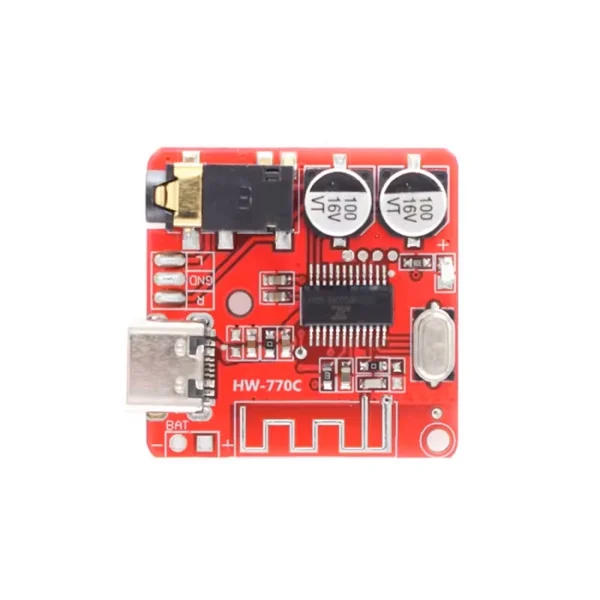 ماژول گیرنده بلوتوث صوتی HW-770 با USB Type C