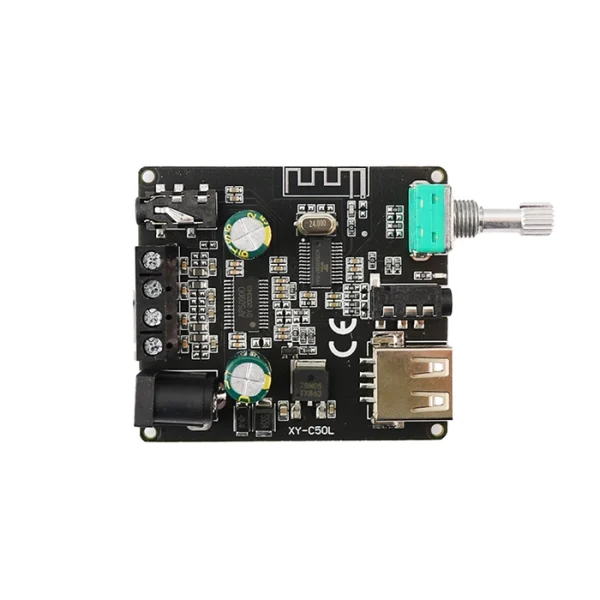 ماژول آمپلی فایر کلاس D توان 100 وات بلوتوث و USB دار مدل XY-C50L