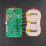 ماژول QI شارژر وایرلس 20W با ورودی Type-C به همراه صفحه کویل شارژ