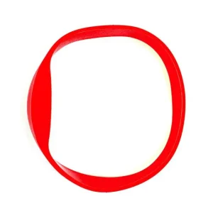 تگ دستبند RFID سیلیکونی فرکانس 125KHz رنگ قرمز