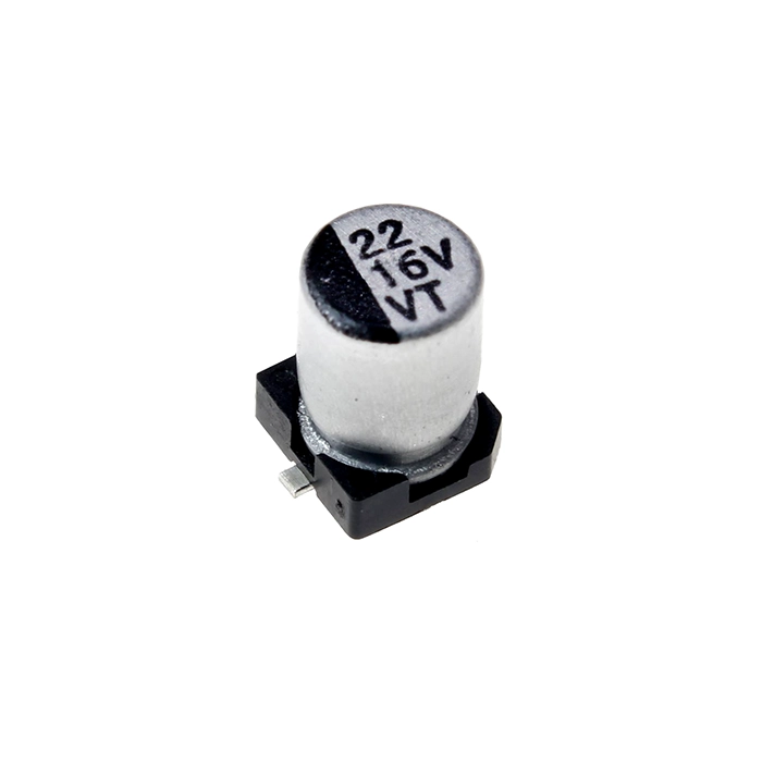 خازن الکترولیت SMD ظرفیت 22uF 16V 4x5.4mm
