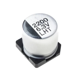 خازن الکترولیت SMD ظرفیت 2200uF 6.3V 10x10.5mm