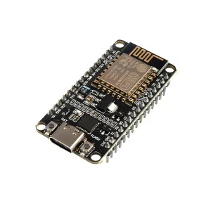 برد NodeMcu دارای هسته وای فای ESP8266-12E و مبدل CP2102 رابط USB Type C