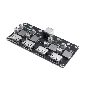 ماژول فست شارژر 24 وات Qc3.0 دارای 4 خروجی USB مدل MH-KC24-4