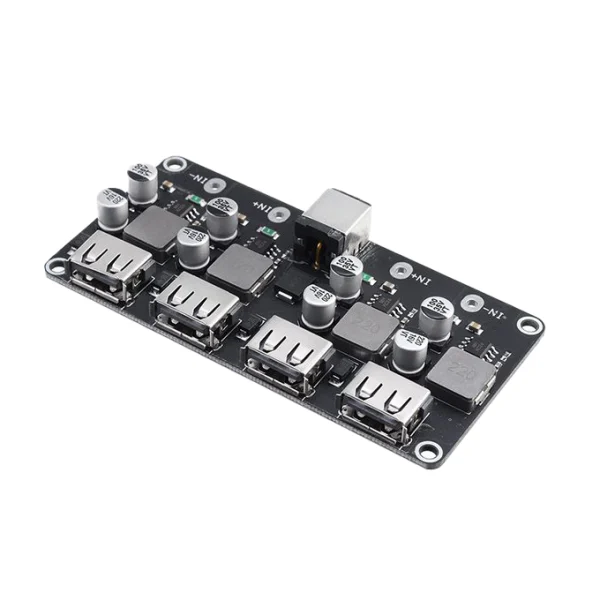 ماژول فست شارژر 24 وات Qc3.0 دارای 4 خروجی USB مدل MH-KC24-4