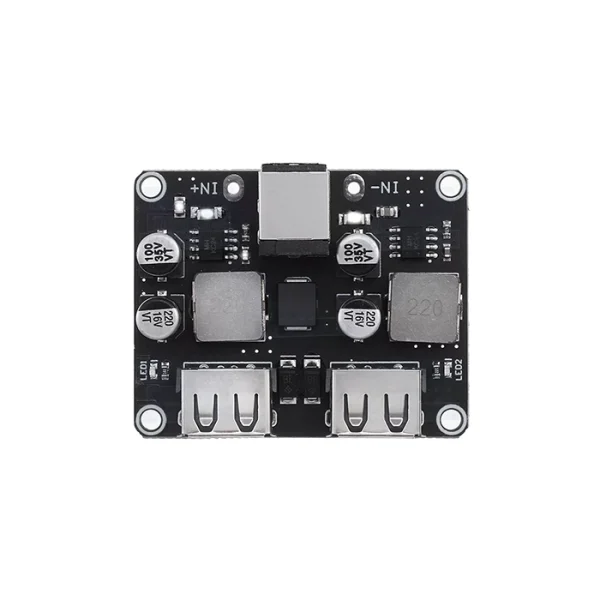 ماژول فست شارژر 18 وات Qc3.0 دارای 2 خروجی USB مدل MH-KC24-2