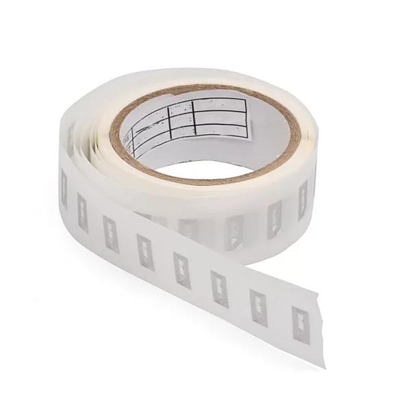 تگ NFC پشت برچسب دار (لیبل) مستطیلی فرکانس 13.56 نسخه مینیاتوری 30x15mm