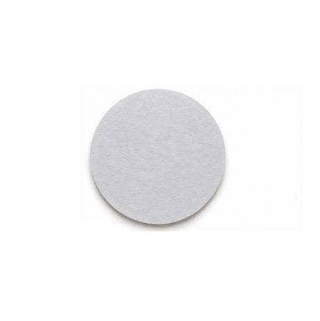 تگ NFC لیبل کاغذی برچسبی گرد سکه‌ای فرکانس 13.56 قطر 25mm رنگ سفید