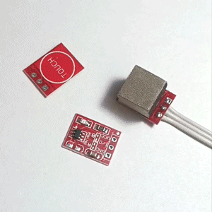 عبور نور LED از فوم تاچ سوراخ دار